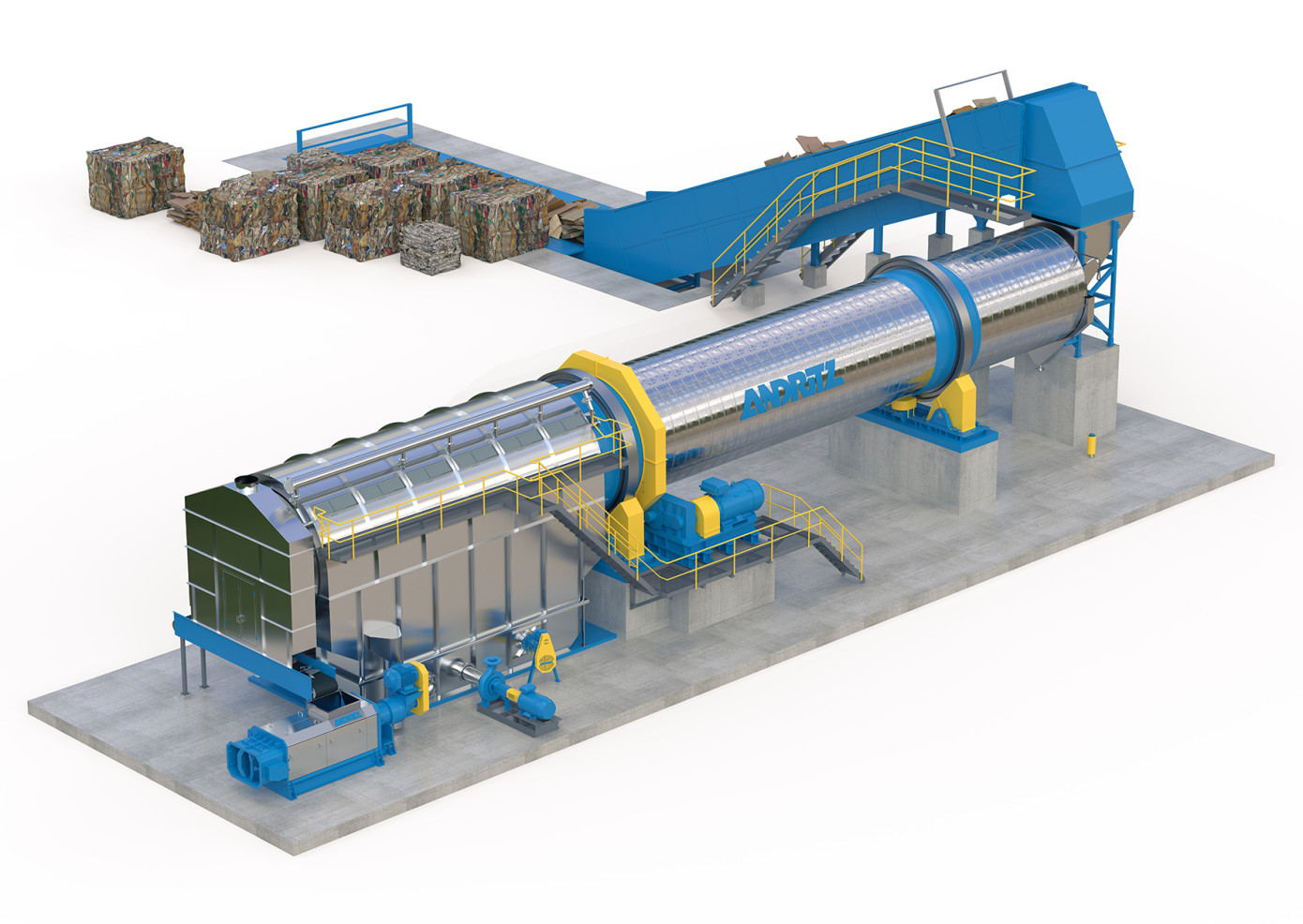Andritz модернизирует линии переработки макулатурного сырья на заводе PT. Pakerin