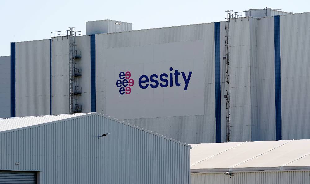 Продажи Essity снизились по итогам 1 кв. 2024 г. 