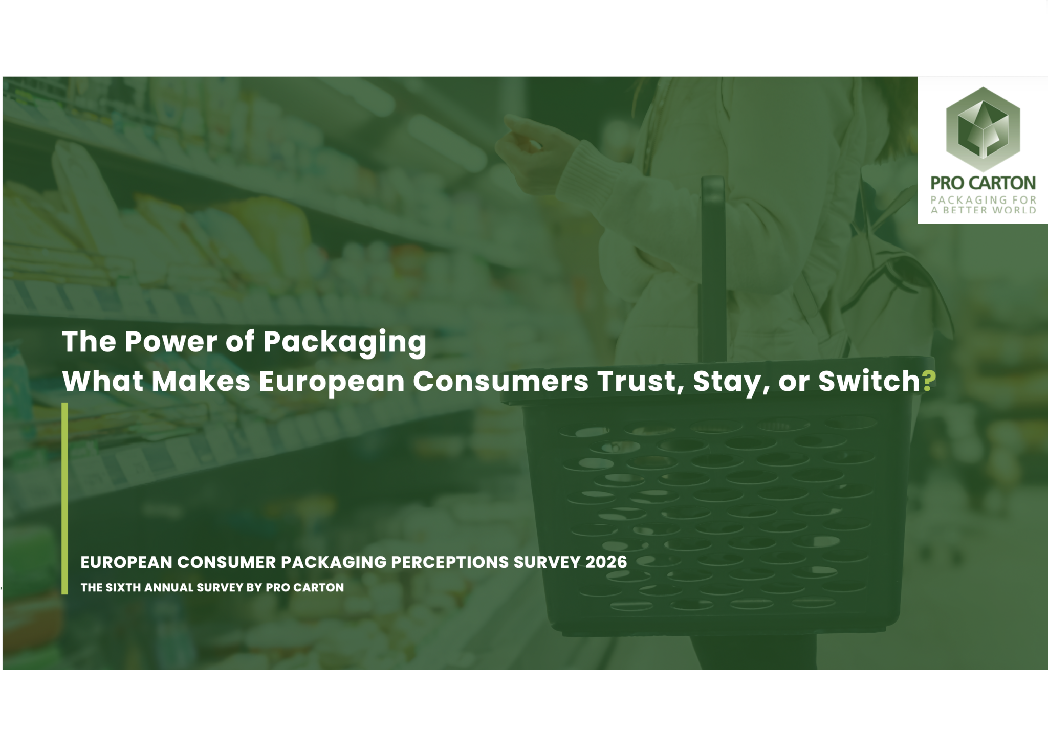Каждый третий европеец меняет бренд из-за упаковки: итоги исследования Pro Carton 2026