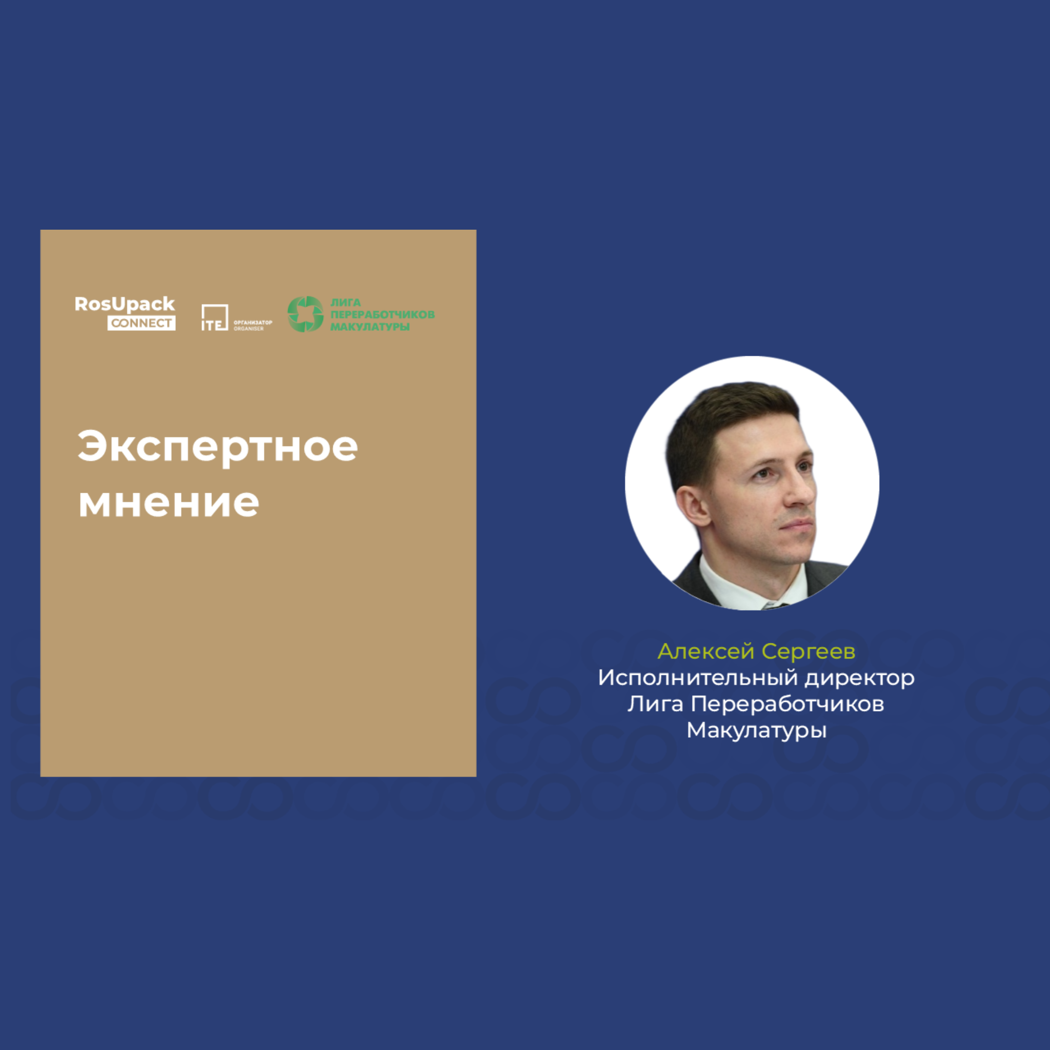 RosUpack Summit: Алексей Сергеев о драйверах рынка ЦБП и планах Лиги ПМ на 2025 год