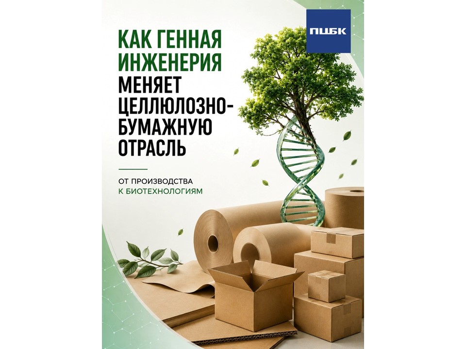 Как генная инженерия меняет целлюлозно-бумажную отрасль