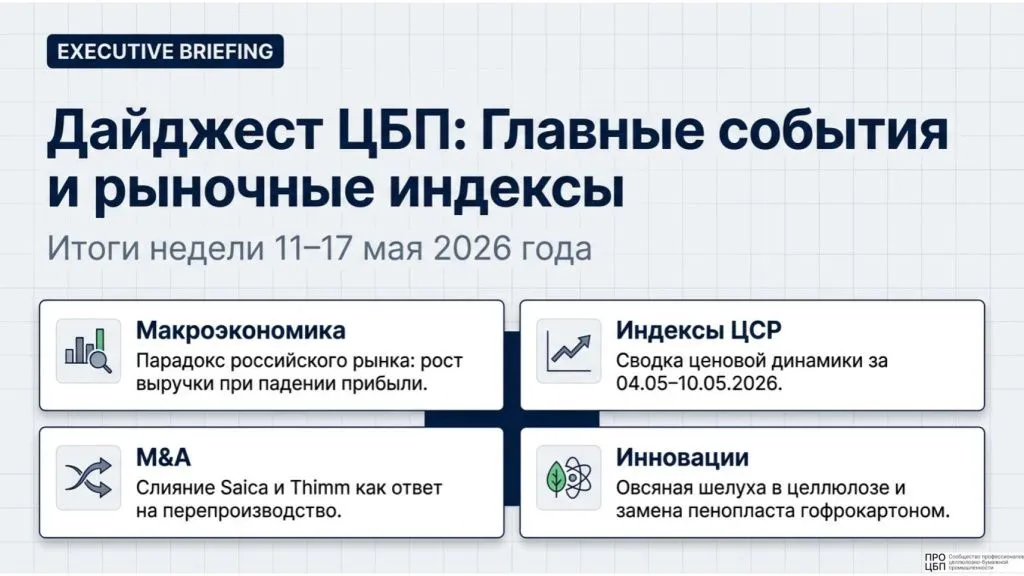 Свежий дайджест новостей отрасли: итоги недели 11 - 17 мая 2026 года