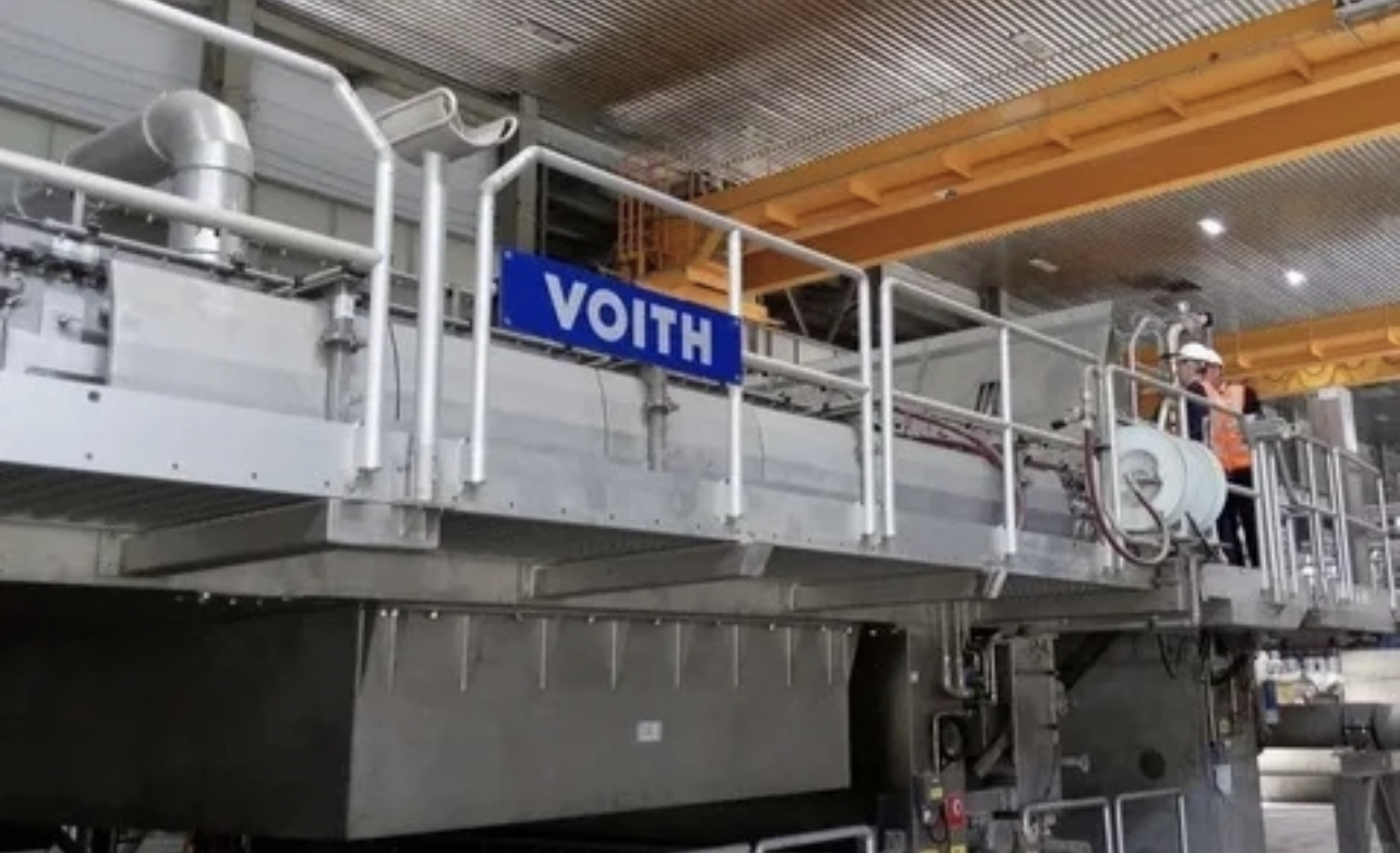На новом предприятии в китайской провинции Аньхой будут установлены бумагоделательные машины от машиностроительного концерна Voith
