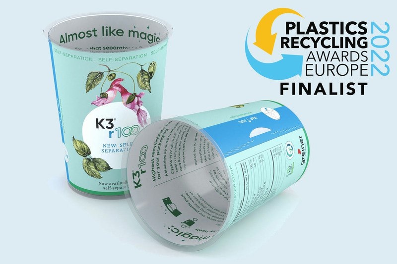 Саморазделяющаяся комбинированная упаковка стала финалистом конкурса Plastics Recycling Awards Europe 2022
