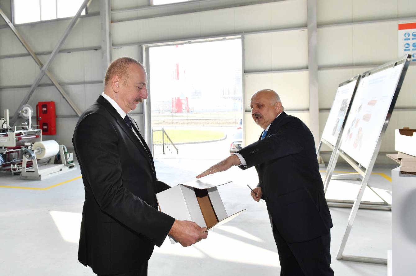В Азербайджане открыли новое производство упаковочной продукции, вложив $2,82 млн