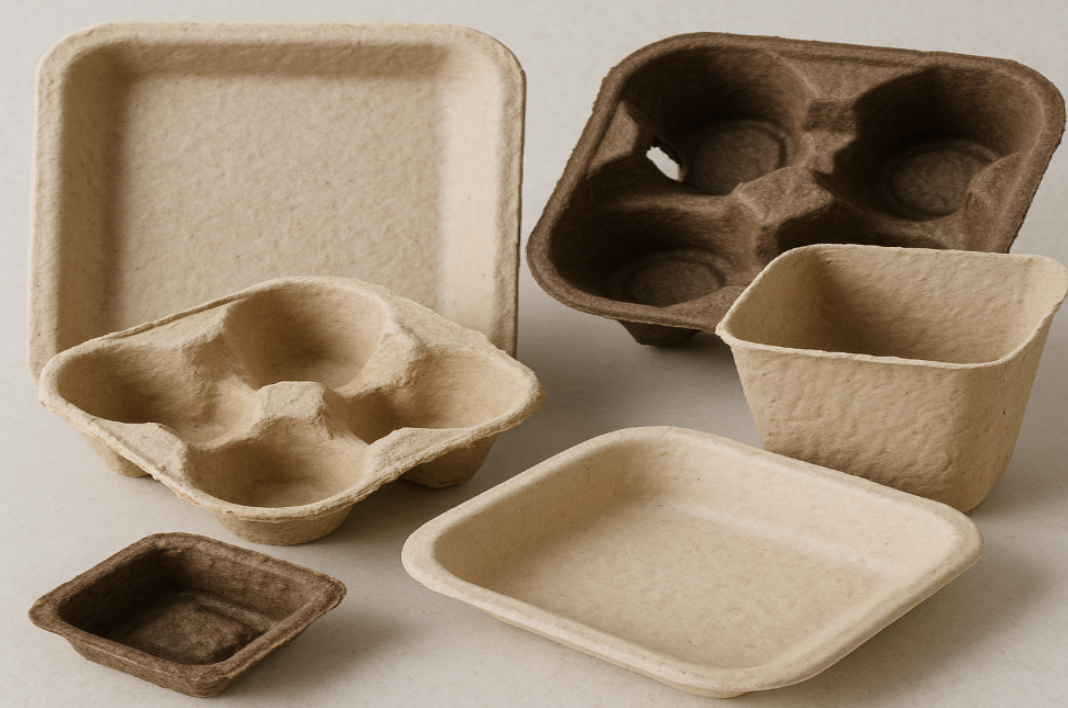 Механические и гигроскопические свойства изделий из формованного бумажного волокна в зависимости от использования различных типов волокон