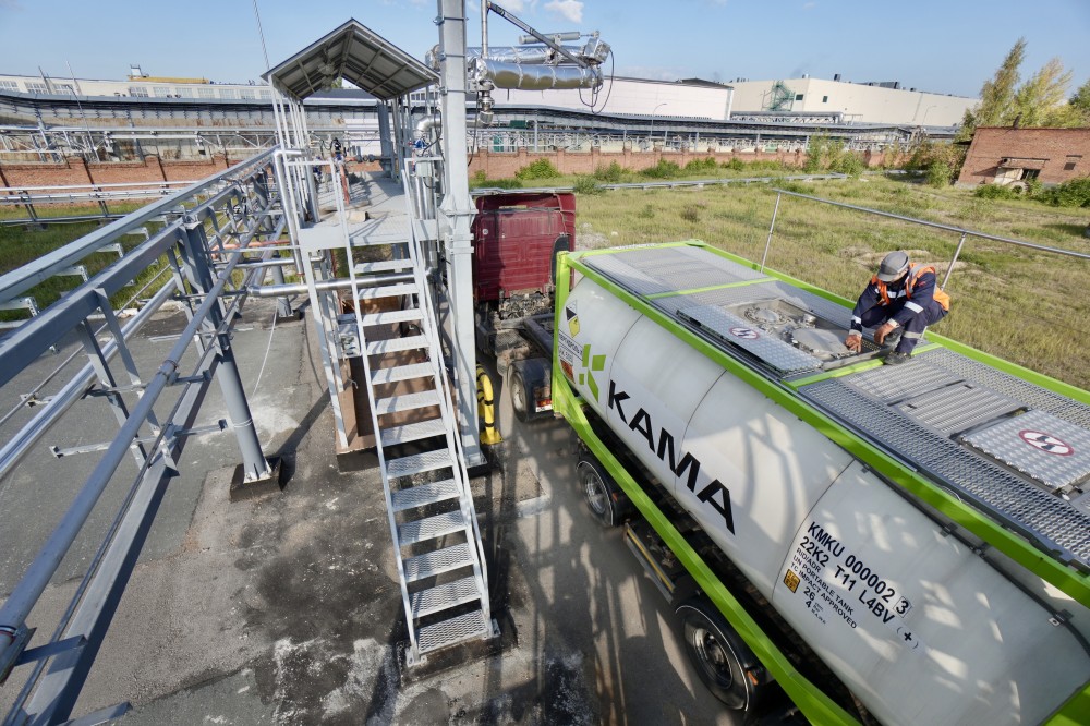 «КАМА» модернизировала логистику химикатов 