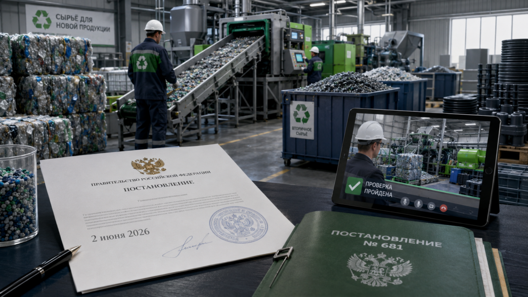 Новое Постановление 681 расширяет правила подтверждения использования вторсырья за рамки РОП