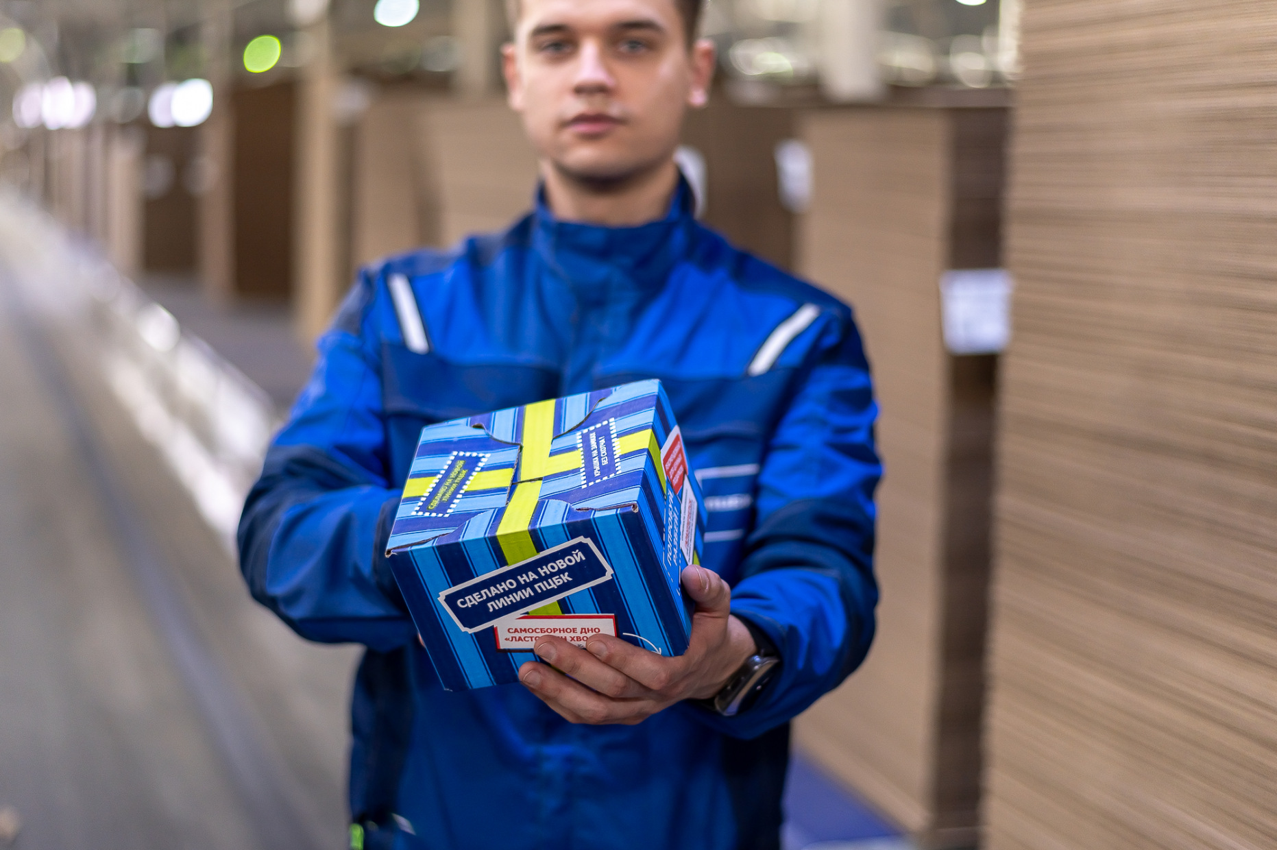 Рекордная скорость: новая линия ПЦБК выпустила 10 миллионов ящиков