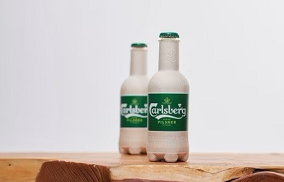 Carlsberg тестирует пивную бутылку из древесных волокон