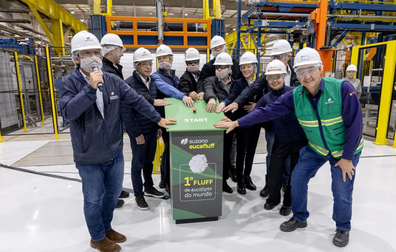 Компания Suzano увеличила производство эвкалиптовой флафф-целлюлозы в Бразилии