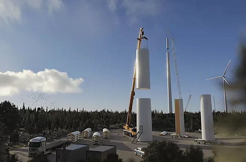 Деревянные ветряные турбины от Stora Enso и Modvion