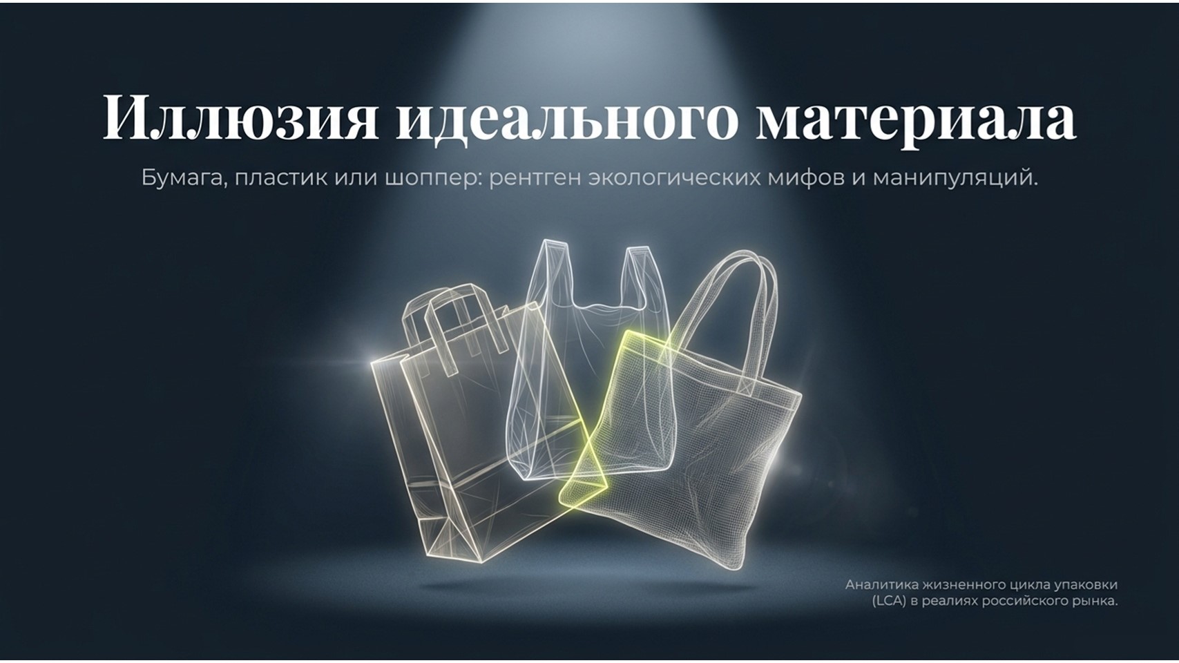 Бумажный пакет, пластиковый пакет, многоразовая сумка: мифы, факты и манипуляции