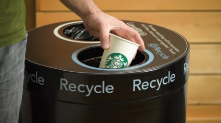Starbucks запускает в продажу полностью перерабатываемые стаканчики