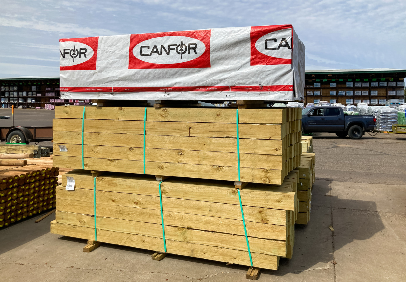 Компания Canfor скорректирует работу своих лесопильных заводов 