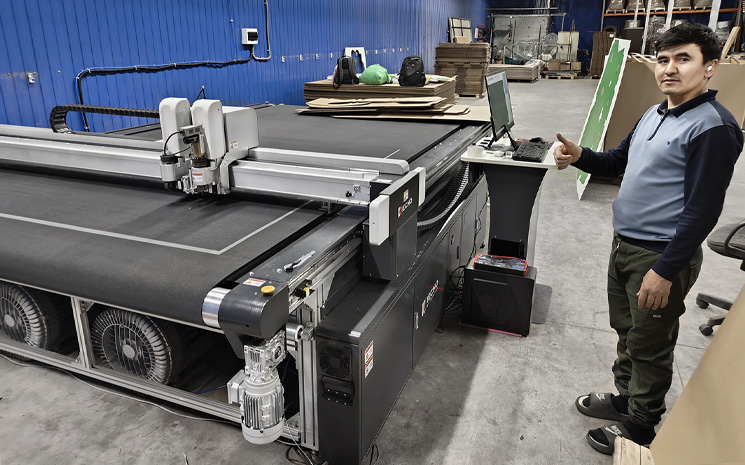 На фабрике «УпакРесурс» запущен четвертый раскройный комплекс iEcho