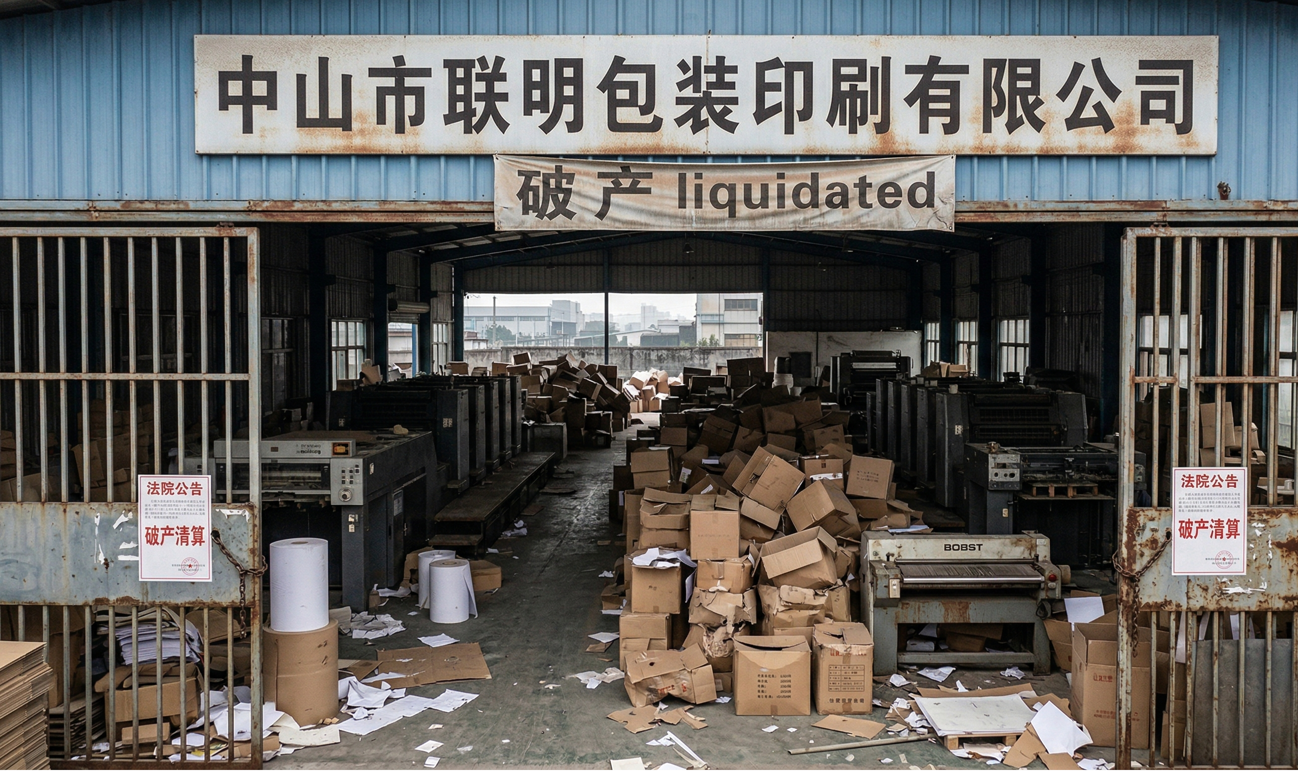 Минус еще один крупный производитель упаковки в Китае