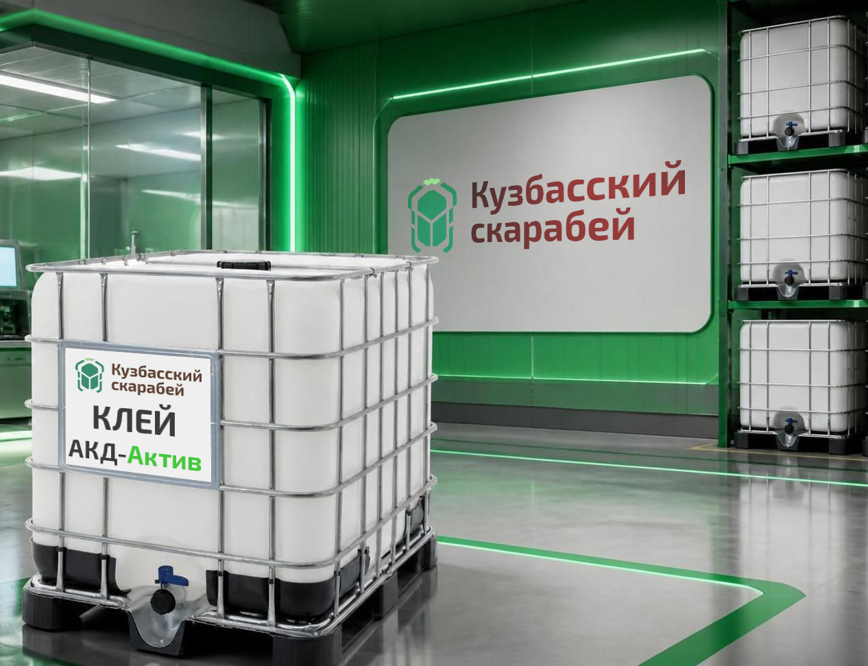 В Кемерове начали выпускать клей для целлюлозно-бумажной промышленности